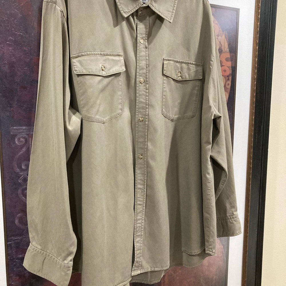 Good American Easy Button-Down Shirt Size 3XL